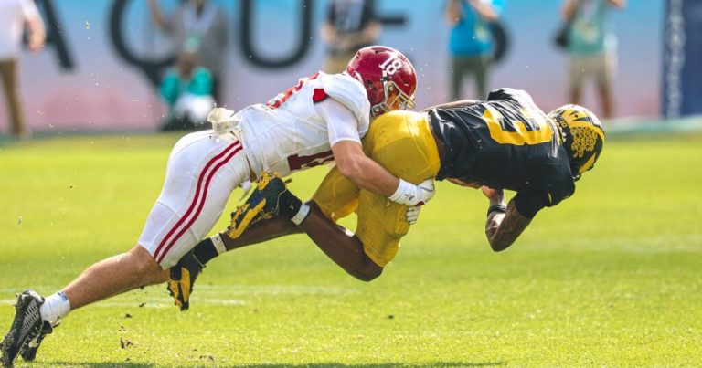 Michigan stuns Alabama after dominant opening quarter in ReliaQuest Bowl Michigan stuns Alabama after dominant opening quarter in ReliaQuest Bowl