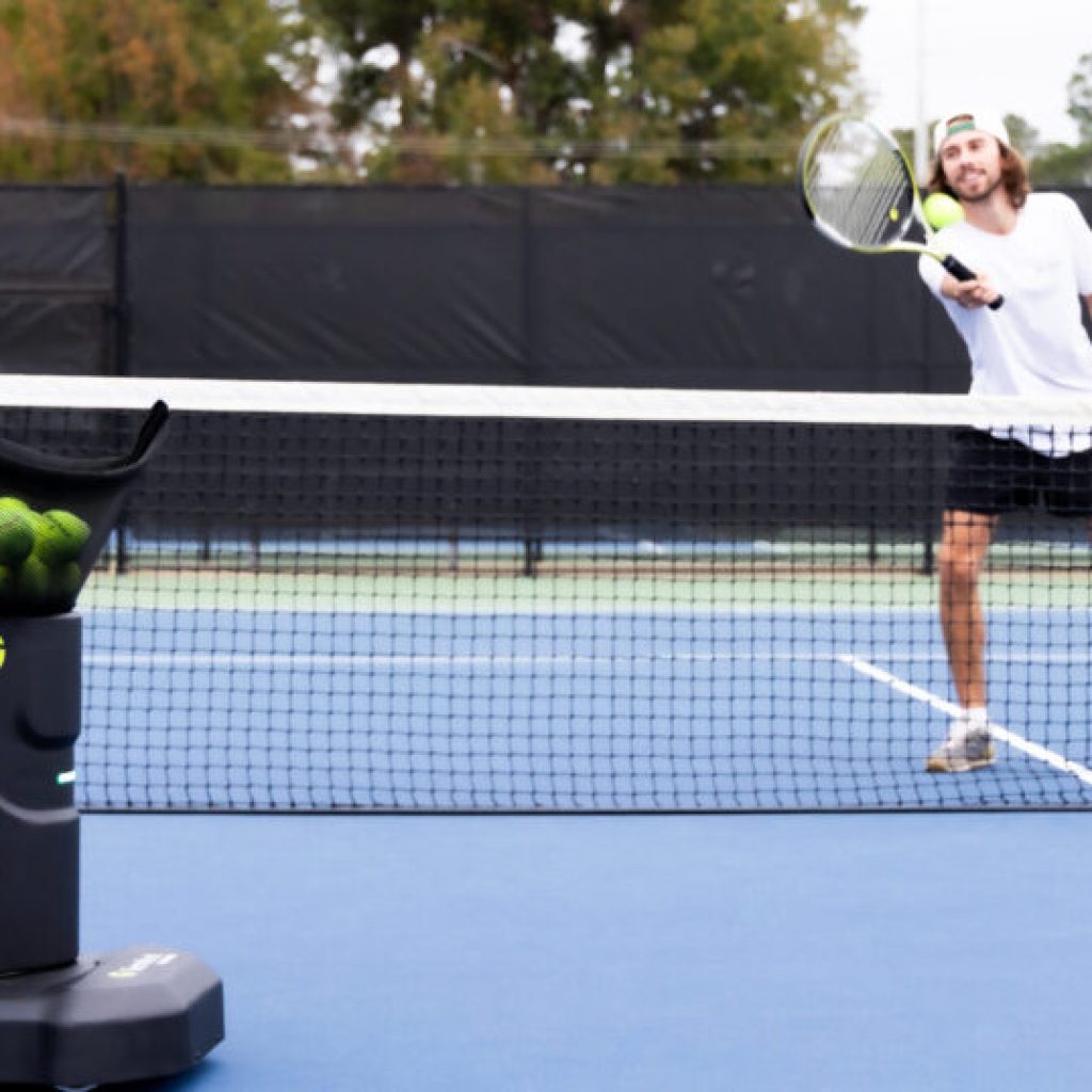 Auburn company launches first AI tennis ball machine for training Auburn company launches first AI tennis ball machine for training