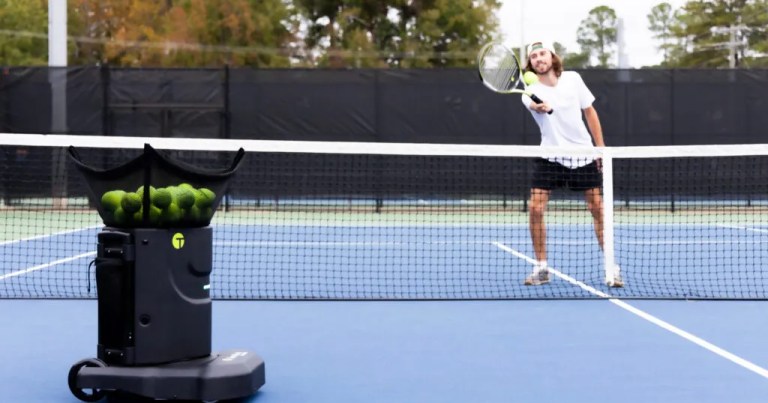 Auburn company launches first AI tennis ball machine for training Auburn company launches first AI tennis ball machine for training