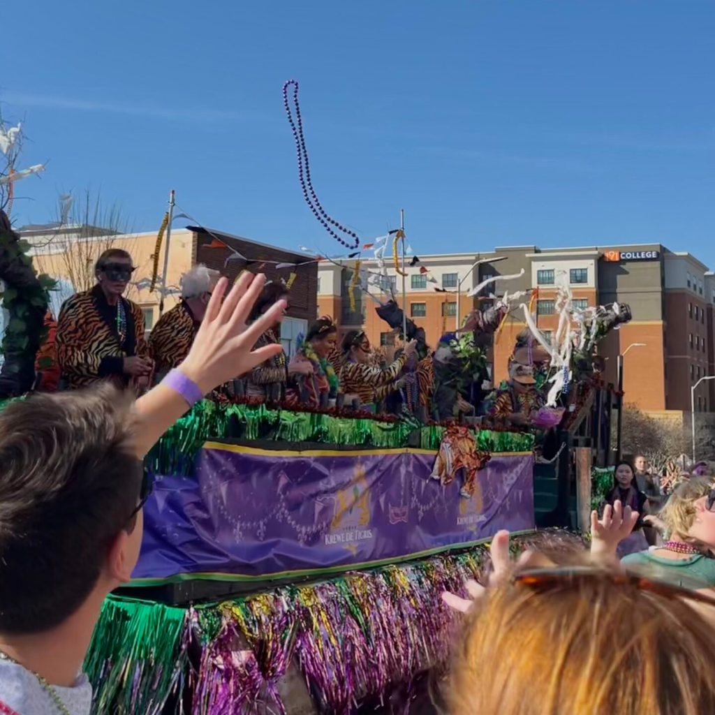 The Krewe De Tigris bring Mardi Gras to the Auburn Plains The Krewe De Tigris bring Mardi Gras to the Auburn Plains