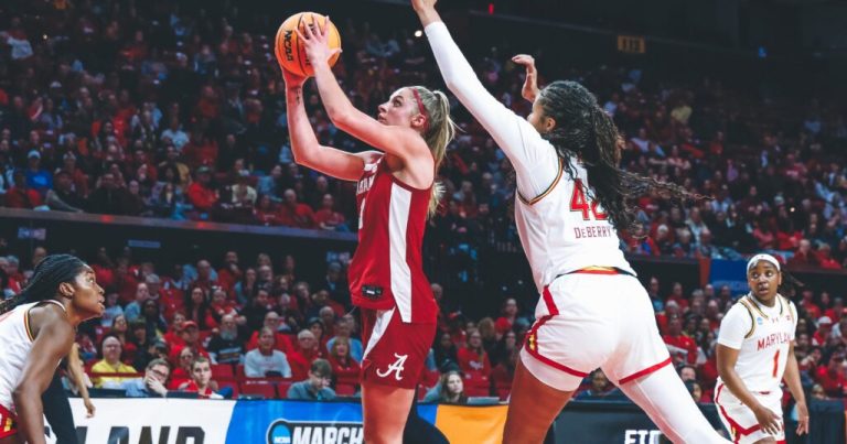 Sarah Ashlee Barker sets new school record, makes national headlines in Alabama’s loss to Maryland Sarah Ashlee Barker sets new school record, makes national headlines in Alabama’s loss to Maryland