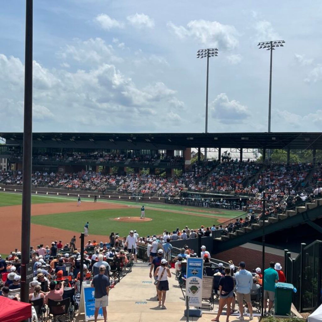 All good swings must come to an end: Auburn falls in historic Super Regional at Plainsman Park All good swings must come to an end: Auburn falls in historic Super Regional at Plainsman Park