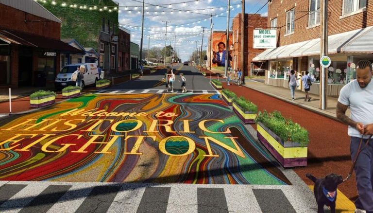 Singing River Trail begins expansion in downtown Leighton Singing River Trail begins expansion in downtown Leighton