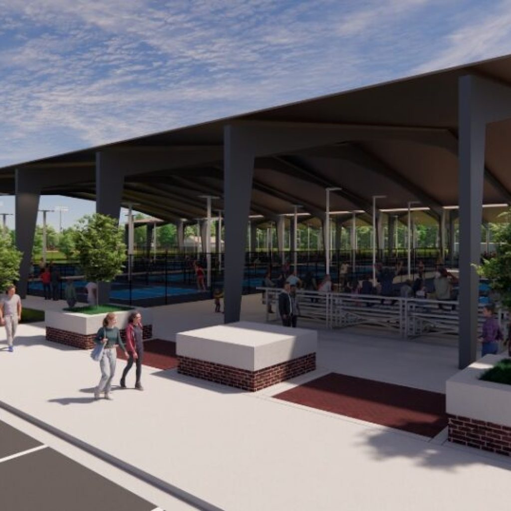 Dothan breaks ground on new covered pickleball facility Dothan breaks ground on new covered pickleball facility