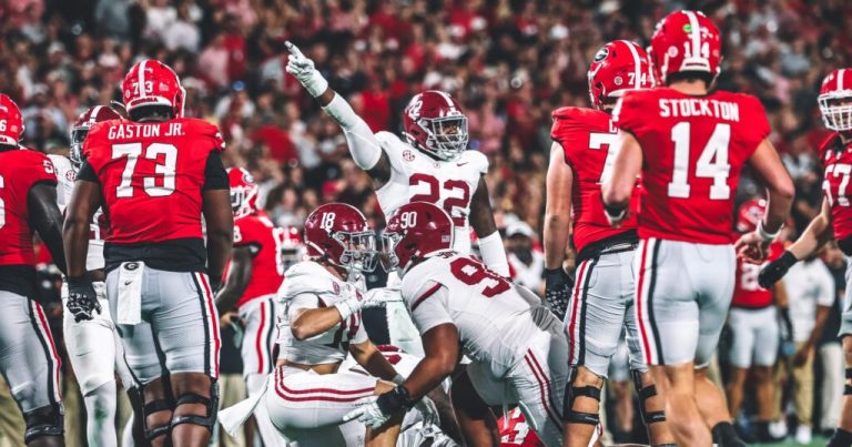 Alabama jumps back into Top 10 after beating Georgia Alabama jumps back into Top 10 after beating Georgia