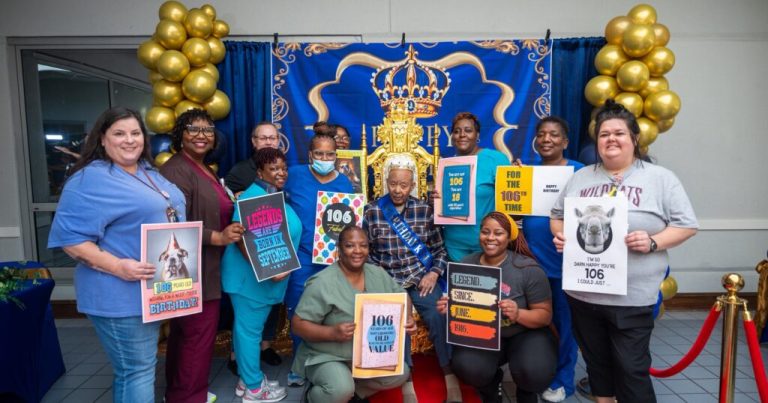 Alabama VA helps WWII veteran celebrate 106th birthday Alabama VA helps WWII veteran celebrate 106th birthday