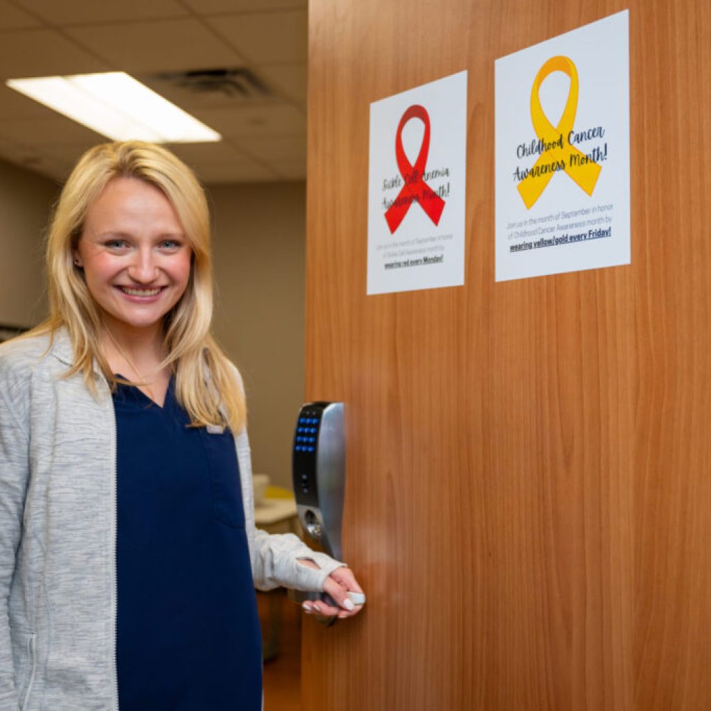 Once a cancer patient, now a nurse helping local kids exactly like her Once a cancer patient, now a nurse helping local kids exactly like her