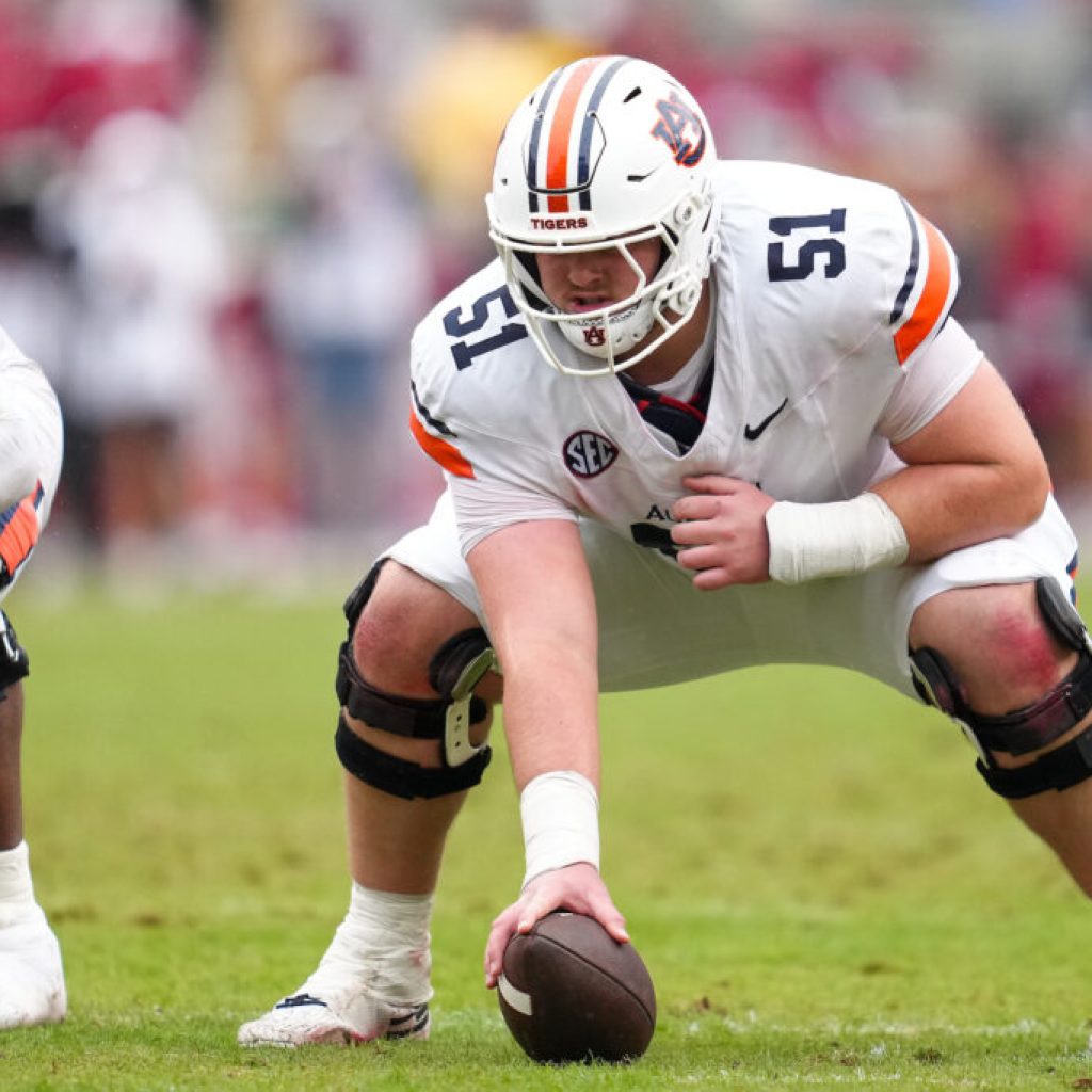 Youngest player in college football takes on starting role as Auburn center Youngest player in college football takes on starting role as Auburn center
