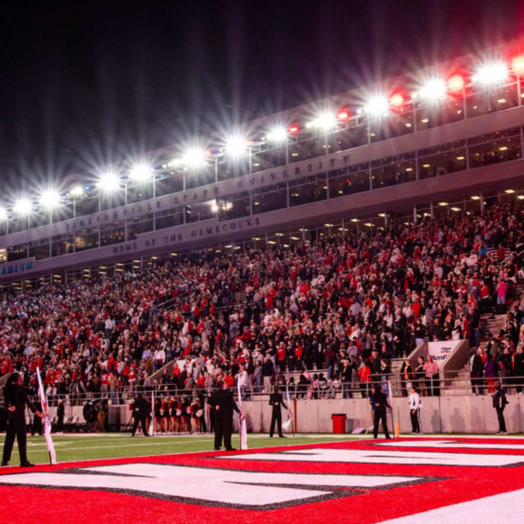 Jax State fans set new attendance record at AmFirst Stadium Jax State fans set new attendance record at AmFirst Stadium