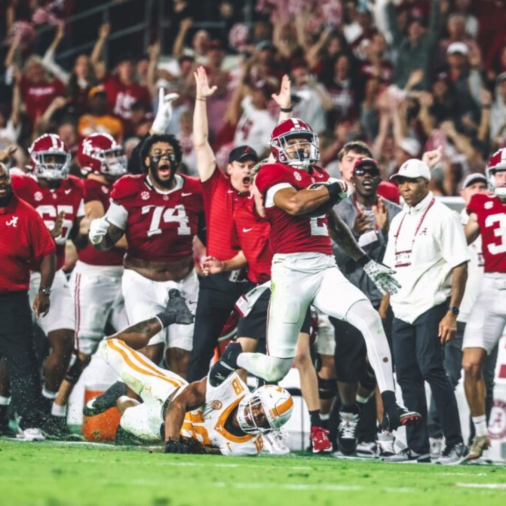 Alabama at No. 4 in initial College Football Playoff rankings Alabama at No. 4 in initial College Football Playoff rankings