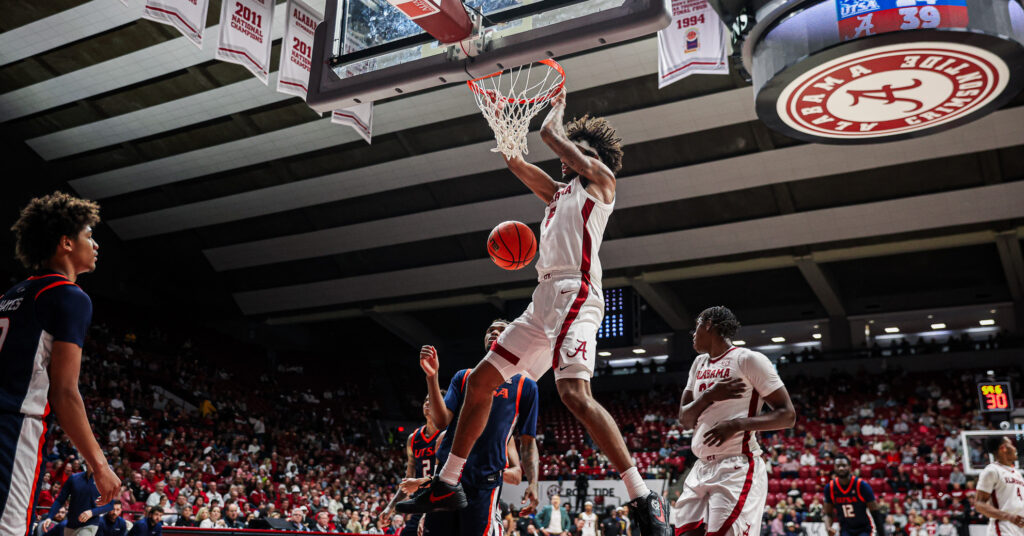 Alabama remains in top 15, set for C.M. Newton Classic against No. 1 Arizona