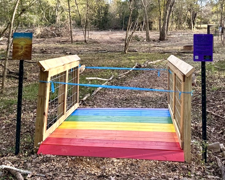 Troy Arboretum establishes a ‘Rainbow Bridge’ for grieving pet owners Troy Arboretum establishes a ‘Rainbow Bridge’ for grieving pet owners