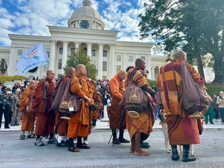 PHOTOS: Walk for Peace monks make extended stop in Montgomery PHOTOS: Walk for Peace monks make extended stop in Montgomery
