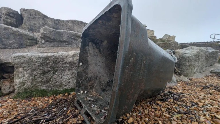 Baldwin County trash bin makes trans-Atlantic journey Baldwin County trash bin makes trans-Atlantic journey