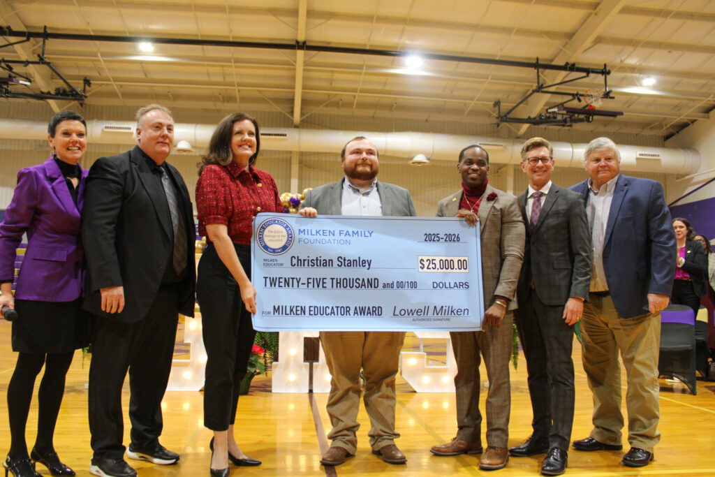 Alabama teacher earns national education award + $25K prize