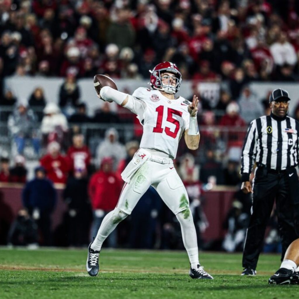 Alabama quarterback Ty Simpson declaring for NFL Draft Alabama quarterback Ty Simpson declaring for NFL Draft