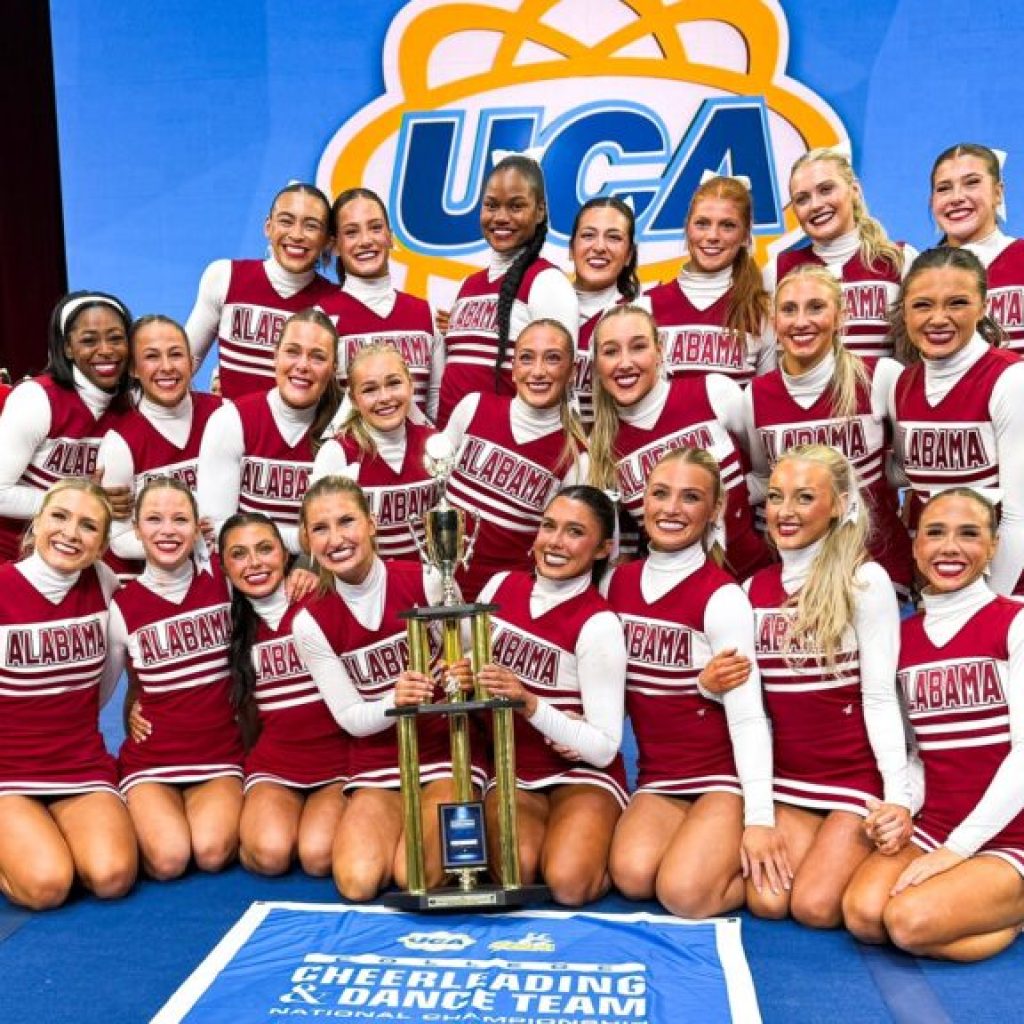 Crimson Tide wins Cheer All Girl National Championship Crimson Tide wins Cheer All Girl National Championship