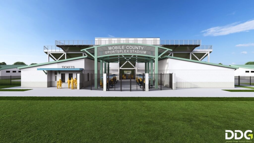 Mobile County releases first renderings for $15M Sportsplex stadium