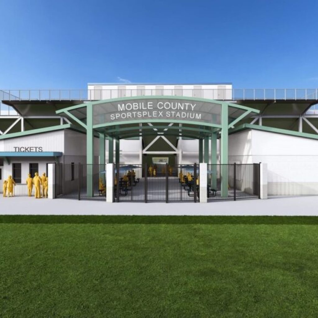Mobile County releases first renderings for M Sportsplex stadium Mobile County releases first renderings for M Sportsplex stadium