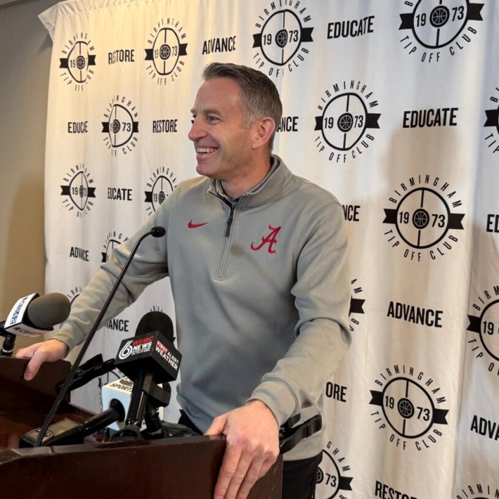 Alabama basketball coach Nate Oats speaks on open week, lineup adjustments Alabama basketball coach Nate Oats speaks on open week, lineup adjustments