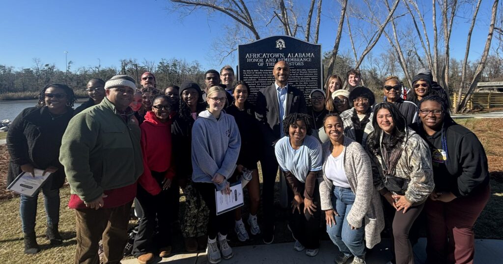 New pocket park opens at Africatown’s Lewis Landing
