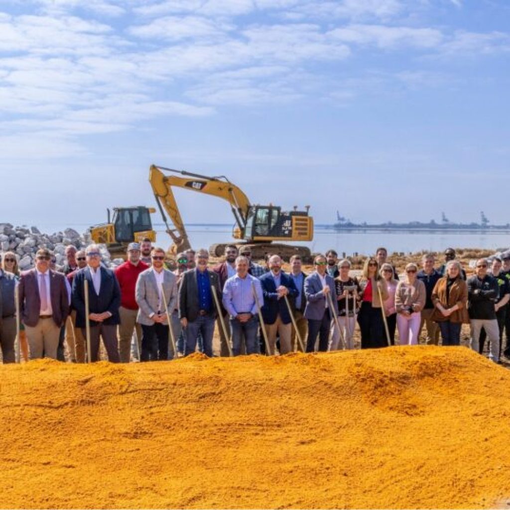 New park with view of Mobile Bay, USS Alabama coming to Spanish Fort New park with view of Mobile Bay, USS Alabama coming to Spanish Fort