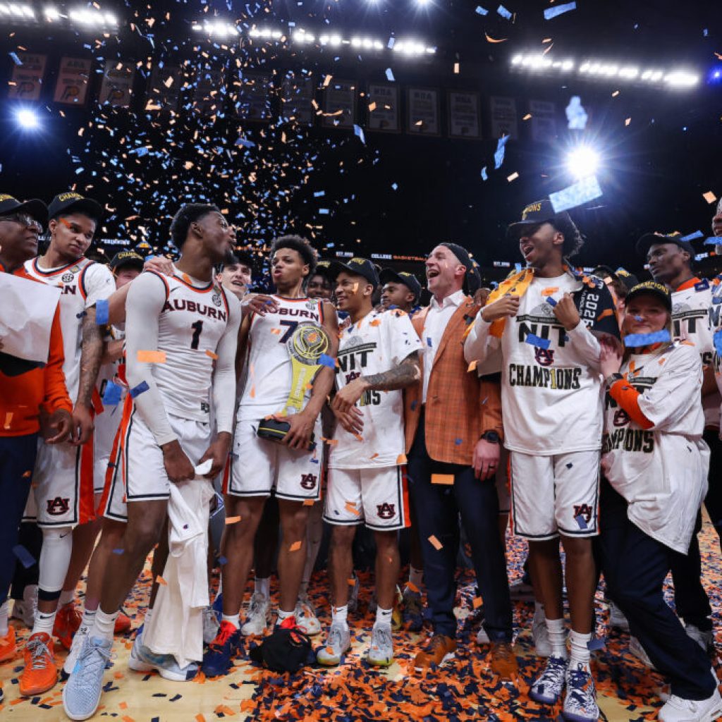 Auburn survives Tulsa comeback to claim first ever NIT title Auburn survives Tulsa comeback to claim first ever NIT title