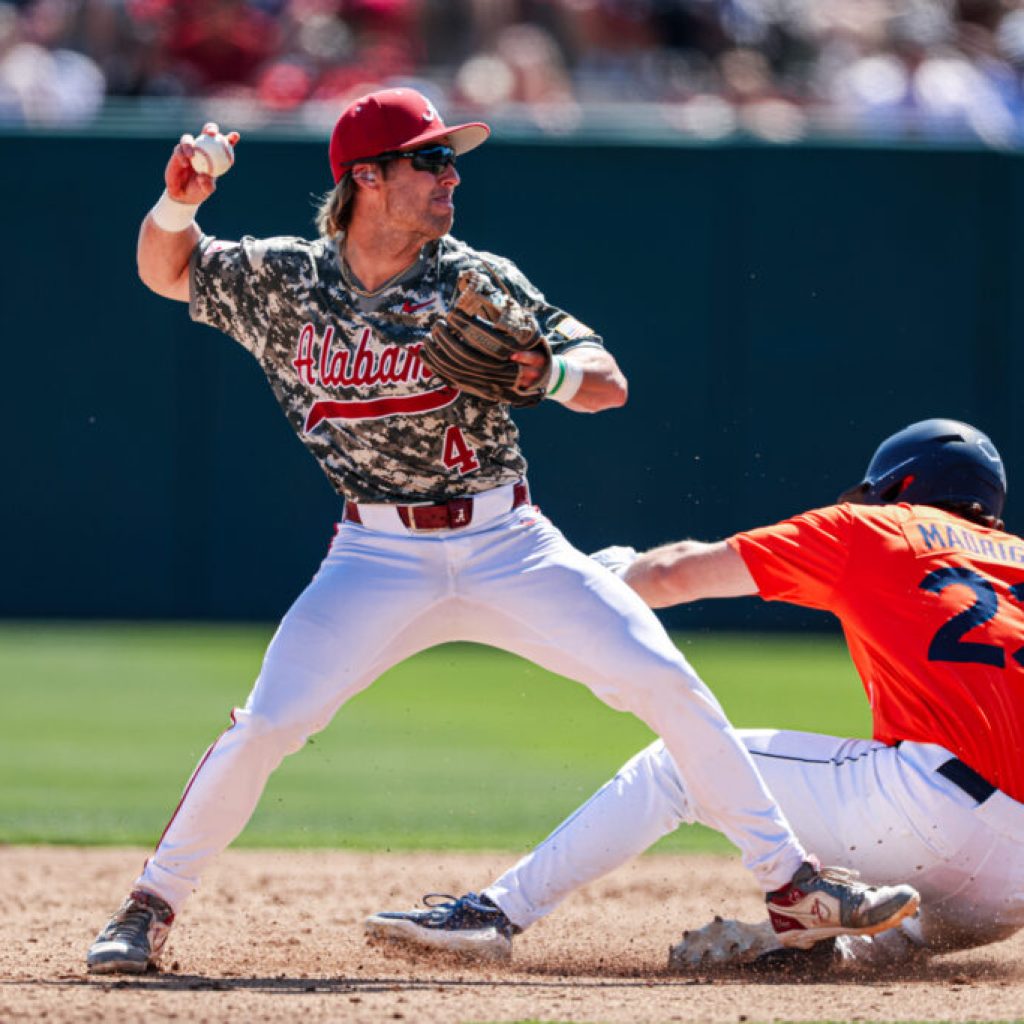 Alabama baseball makes big jump in rankings after sweeping Auburn Alabama baseball makes big jump in rankings after sweeping Auburn