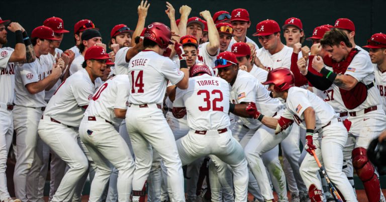 Tide to play Alabama State in NCAA Regional baseball opener at Tuscaloosa Tide to play Alabama State in NCAA Regional baseball opener at Tuscaloosa
