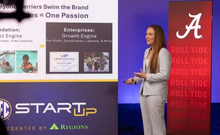 Alabama Swimmer Wins K In Sec Startup Competition Alabama Swimmer Wins K In Sec Startup Competition