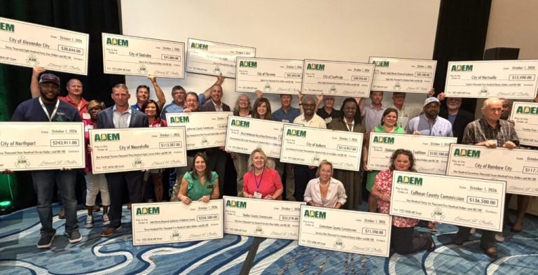 .5 Million Awarded To Boost Recycling Efforts Across Alabama .5 Million Awarded To Boost Recycling Efforts Across Alabama