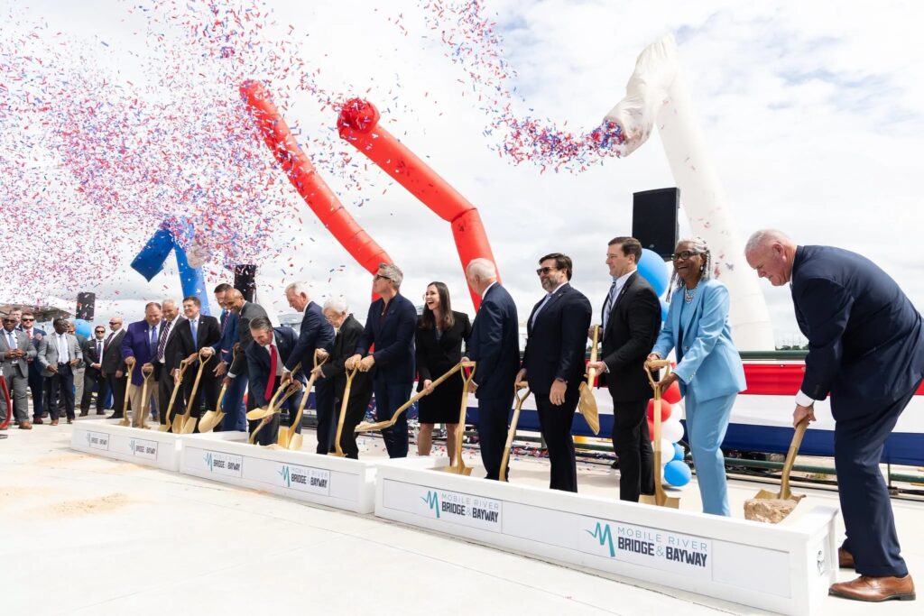 Mobile River Bridge breaks ground after 30 years of planning Mobile River Bridge breaks ground after 30 years of planning
