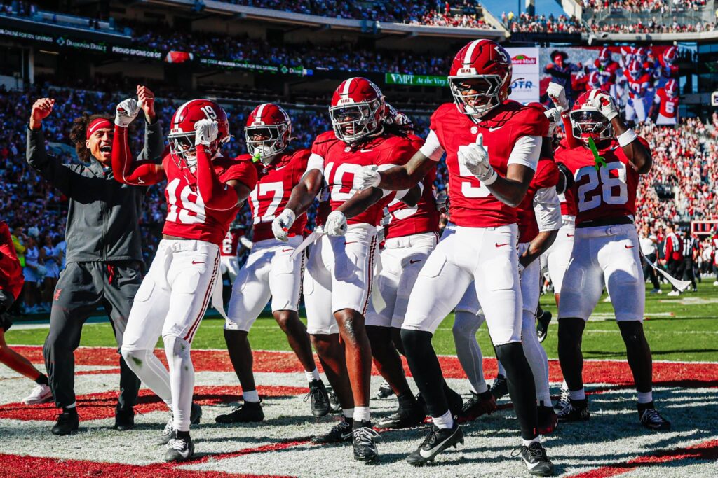 Alabama moves back into top 10 ahead of first College Football Playoff rankings Alabama moves back into top 10 ahead of first College Football Playoff rankings