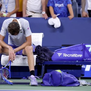Medvedev Fined .5K for US Open Racket Smash, Meltdown Medvedev Fined .5K for US Open Racket Smash, Meltdown