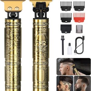 Professional Hair Trimmer for Men, Beard Trimmer Hair Clippers for Men, Cordless Rechargeable Hair Trimmer Metal Body Cutting Grooming Kit,Beard Shaver Barbershop Professional Hair Trimmer for Men, Beard Trimmer Hair Clippers for Men, Cordless Rechargeable Hair Trimmer Metal Body Cutting Grooming Kit,Beard Shaver Barbershop
