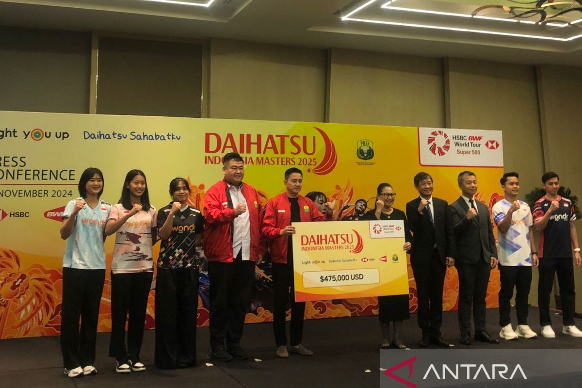 Tiket Indonesia Masters 2025 mulai dijual hari ini Tiket Indonesia Masters 2025 mulai dijual hari ini