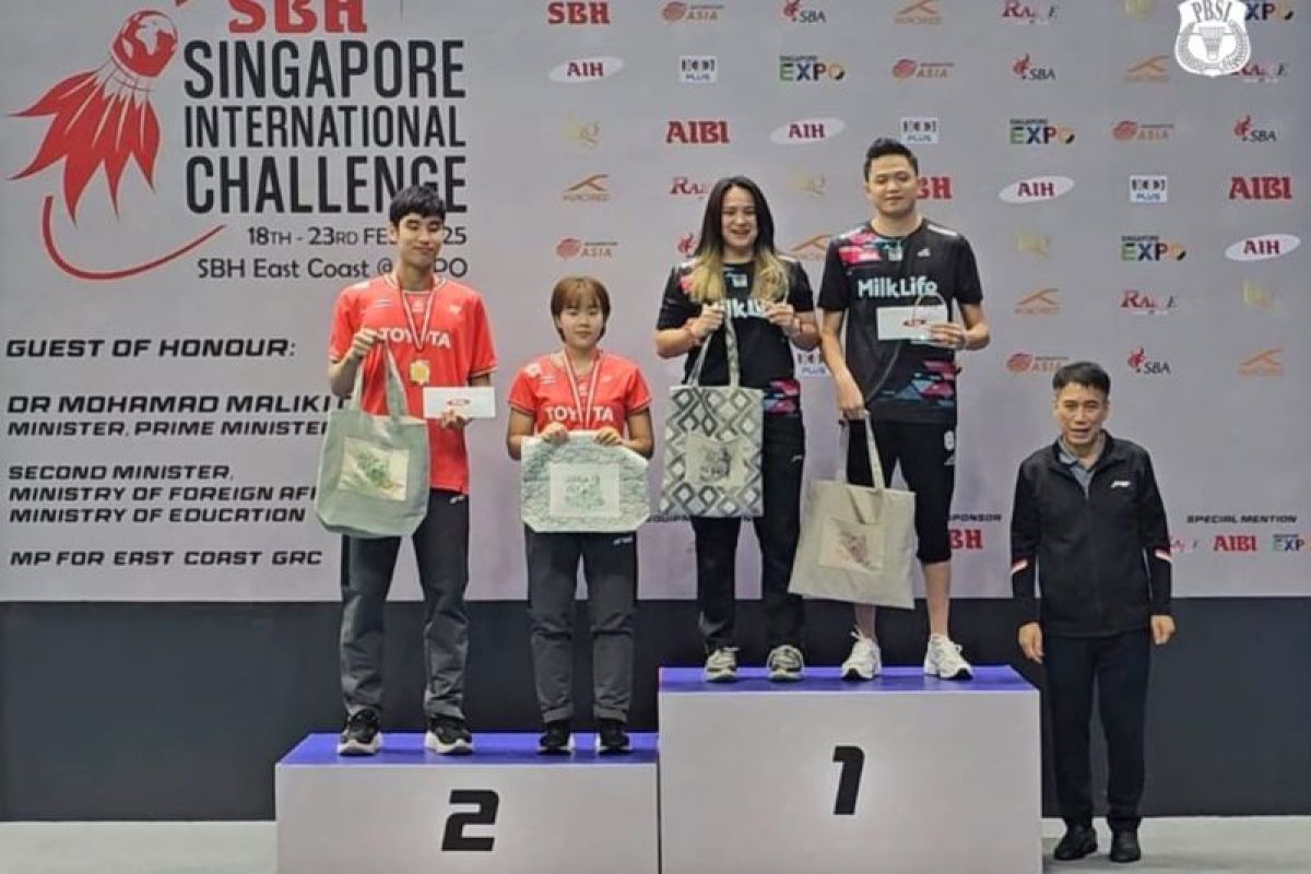 Indonesia sabet empat juara pada ajang Singapore Challenge 2025 Indonesia sabet empat juara pada ajang Singapore Challenge 2025