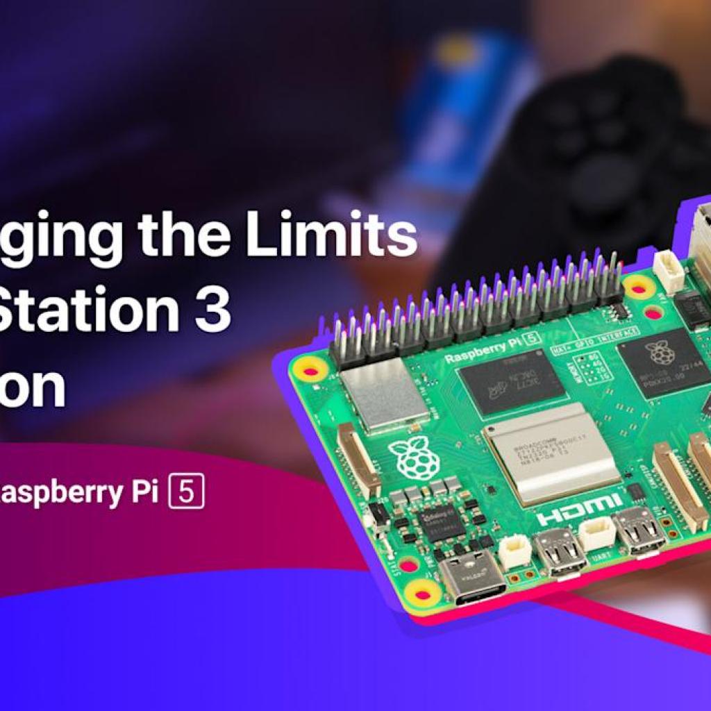 PS3 emulator RPCS3 now runs on a Raspberry Pi 5 PS3 emulator RPCS3 now runs on a Raspberry Pi 5