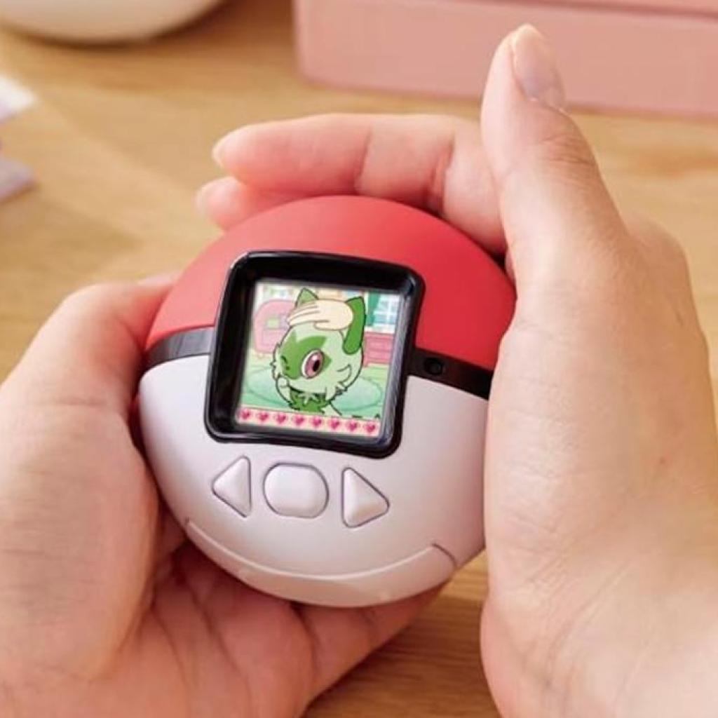 This pettable Poké Ball is a Tamagotchi-style toy with over 150 Pokémo… This pettable Poké Ball is a Tamagotchi-style toy with over 150 Pokémo…