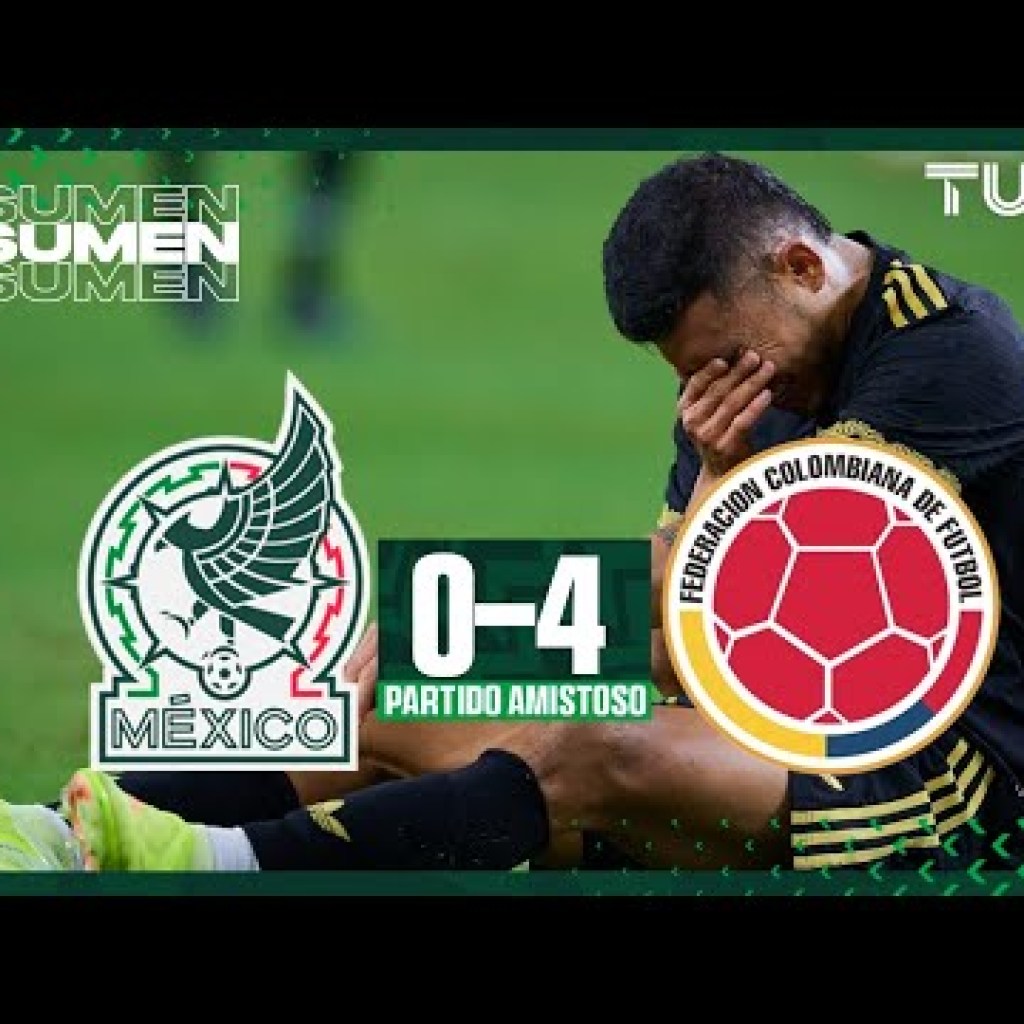 Dónde ver repetición del partido, Colombia vs. México (4-0) por amistoso FIFA Dónde ver repetición del partido, Colombia vs. México (4-0) por amistoso FIFA