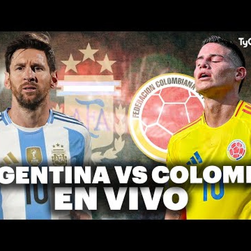 Mira TyC Sports HOY | Selección Argentina vs. Colombia por cable Mira TyC Sports HOY | Selección Argentina vs. Colombia por cable