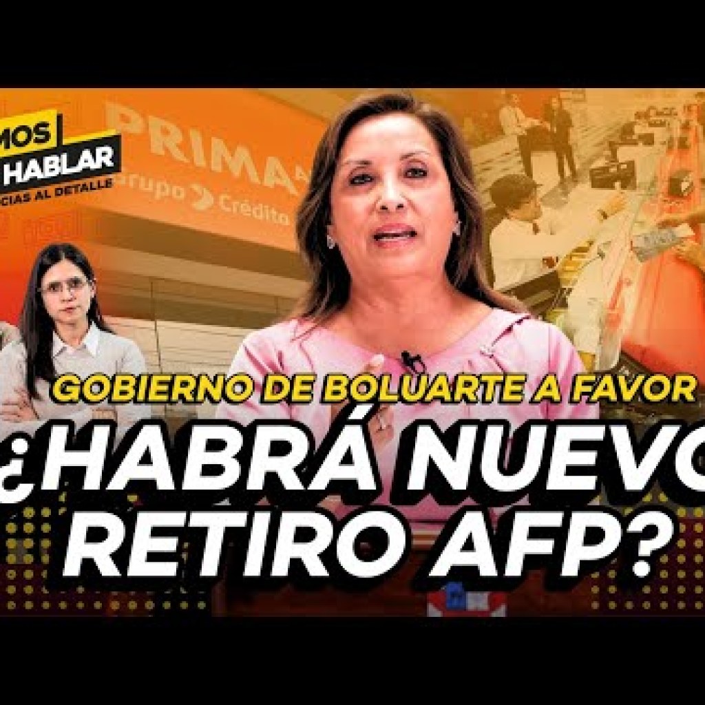 ¿Qué falta para aprobar un nuevo retiro AFP? / Audio implica a Santiváñez y Arana | Tenemos Que Hablar ¿Qué falta para aprobar un nuevo retiro AFP? / Audio implica a Santiváñez y Arana | Tenemos Que Hablar