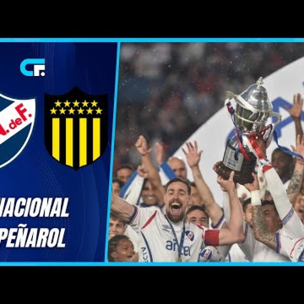 Nacional venció 1-0 a Peñarol y se coronó campeón de Uruguay | RESUMEN Y GOL Nacional venció 1-0 a Peñarol y se coronó campeón de Uruguay | RESUMEN Y GOL
