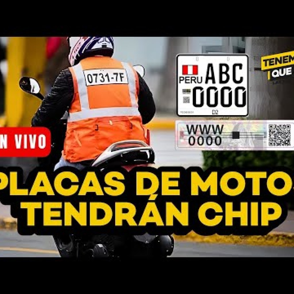 Placas para motos con chip: ¿control o prevención? | Tenemos Que Hablar Placas para motos con chip: ¿control o prevención? | Tenemos Que Hablar