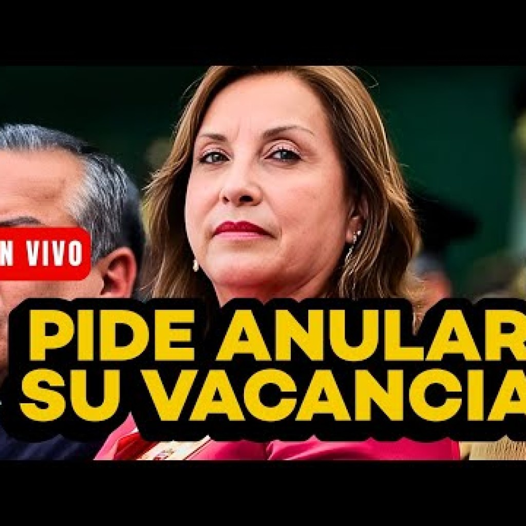 Dina Boluarte pide al PJ anular su vacancia: ¿Cuáles son los argumentos y los efectos? | Tenemos Que Hablar Dina Boluarte pide al PJ anular su vacancia: ¿Cuáles son los argumentos y los efectos? | Tenemos Que Hablar