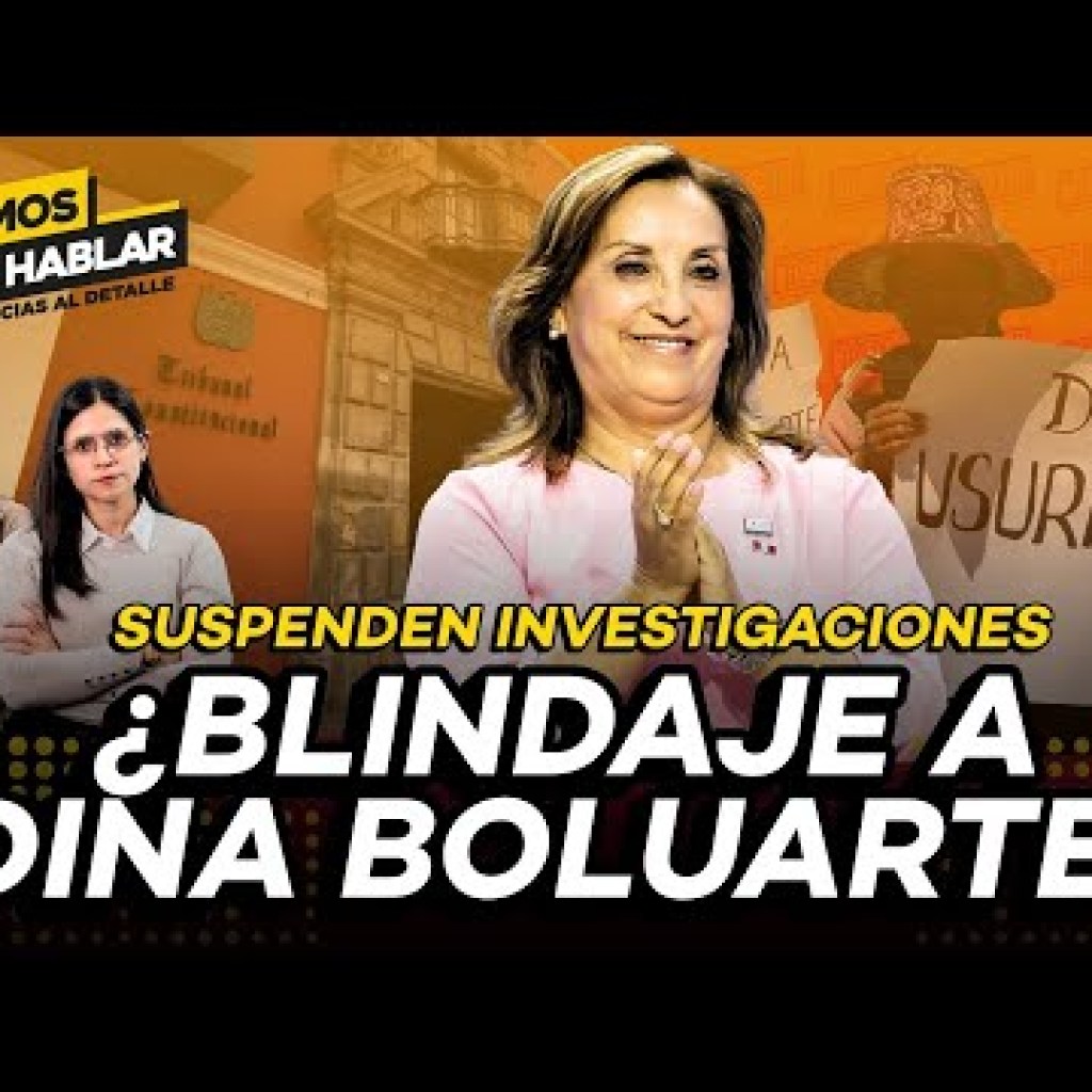 TC ordena suspender investigaciones en contra de Dina Boluarte: ¿qué implica esto? | Tenemos Que Hablar TC ordena suspender investigaciones en contra de Dina Boluarte: ¿qué implica esto? | Tenemos Que Hablar