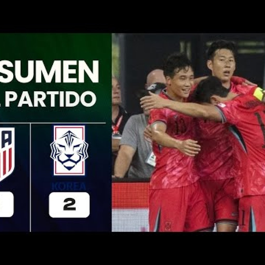 Corea del Sur venció 2-0 a Estados Unidos en amistoso internacional | RESUMEN Y GOLES Corea del Sur venció 2-0 a Estados Unidos en amistoso internacional | RESUMEN Y GOLES