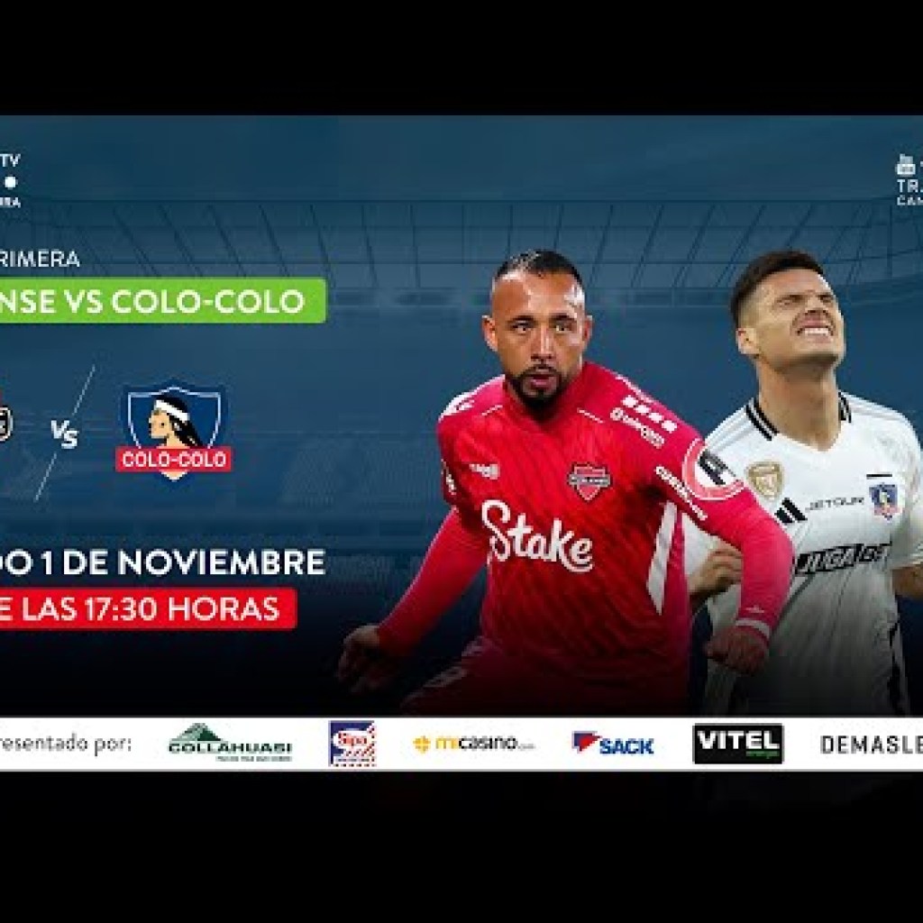 Colo Colo vs. Ñublense en vivo: a qué hora juegan y en qué canal ver por Campeonato Nacional Colo Colo vs. Ñublense en vivo: a qué hora juegan y en qué canal ver por Campeonato Nacional