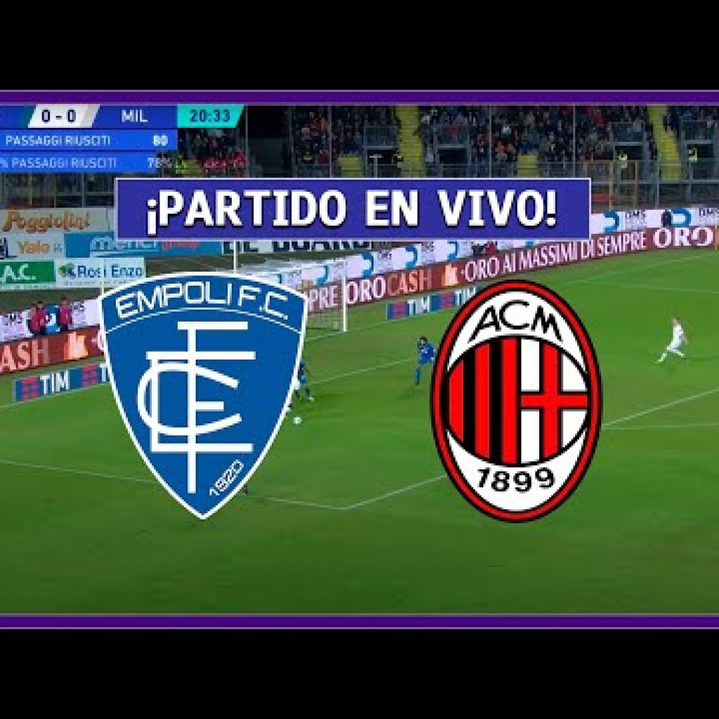 Milan-Empoli HOY EN VIVO con Santiago Giménez: en qué canales juegan y dónde puedo verlo Milan-Empoli HOY EN VIVO con Santiago Giménez: en qué canales juegan y dónde puedo verlo