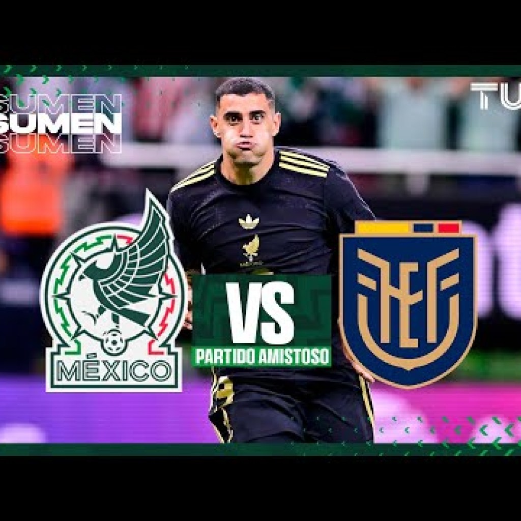 México empató 1-1 con Ecuador por amistoso en Guadalajara | RESUMEN Y GOLES México empató 1-1 con Ecuador por amistoso en Guadalajara | RESUMEN Y GOLES